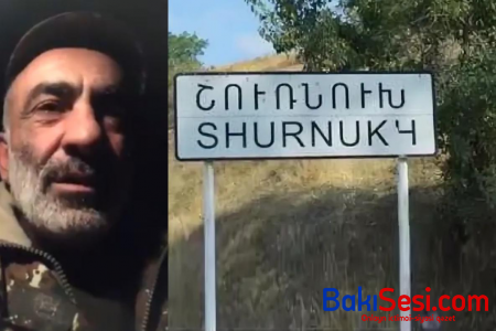 Ermənilər Zəngəzurun Şurnuxu kəndi istiqamətində təxribat hazırlayır