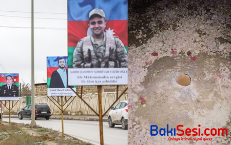 Şəhidlərə aid lövhələri kimlər söküb? - Açıqlama
