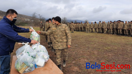Mehriban Əliyevanın təşəbbüsü ilə hərbçilərimizə dəstək aksiyasına başlanıldı