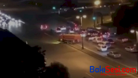 Polisə tabe olmayan “Kamaz“ sürücüsü təhlükəli anlar yaşatdı - FOTO