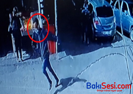 Bakıda qadının boyunbağısını oğurlayan şəxs tutuldu - VİDEO