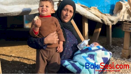 Daha bir qaçqın düşərgəsi yandırıldı