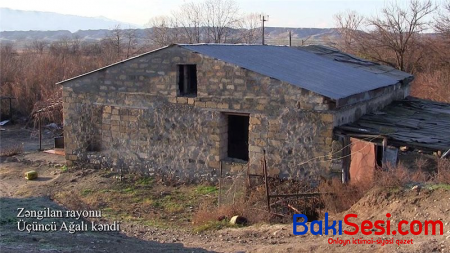 Zəngilanın Üçüncü Ağalı kəndindən görüntülər