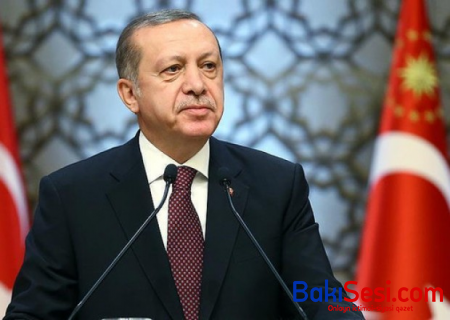 Ərdoğan Bakıdakı mərasimə telefonla qatıldı - Foto