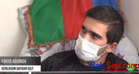 Əsirlikdən qaytarılan Yəhya Abdinov ailəsinə qovuşdu — Video