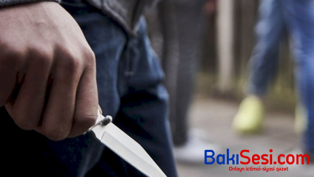 Sumqayıt sakini bıçaqlandı