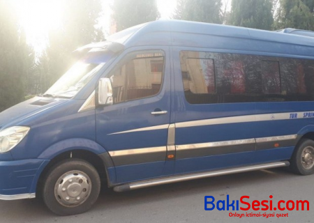"Mercedes"lə Bakıya sərnişin daşıyan sürücü həbs edildi
