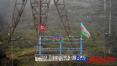 Şuşada beşmərtəbəli binada yanğın oldu