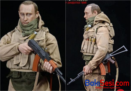 ABŞ-da Putinə bənzəyən xüsusi təyinatlı oyuncağı satışa çıxarıldı - FOTO