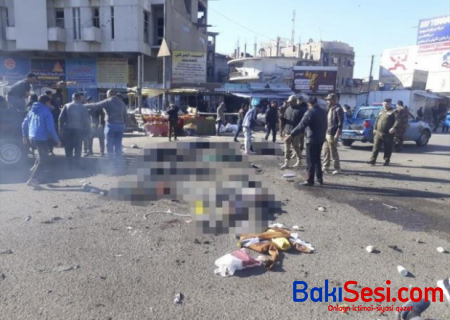 Bağdadda partlayış: 13 ölü, 19 yaralı (YENİLƏNİB+VİDEO)