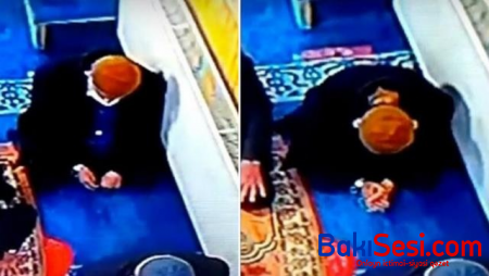 Səcdə zamanı ürək tutmasından ÖLDÜ - VİDEO