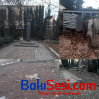 Gəncədə xaraba günə qalan Rəsulzadə parkı... - FOTO
