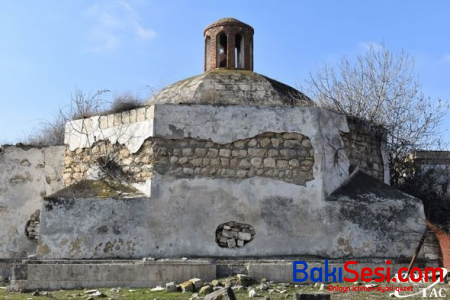 Pənahəli xanın sarayı erməni vandalizminə məruz qalıb - FOTO
