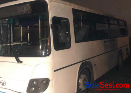 Sumqayıtda avtobusla avtoxuliqanlıq edən şəxsdən XƏBƏR VAR