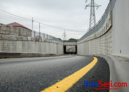 Bakıda yeni tunel istifadəyə verildi