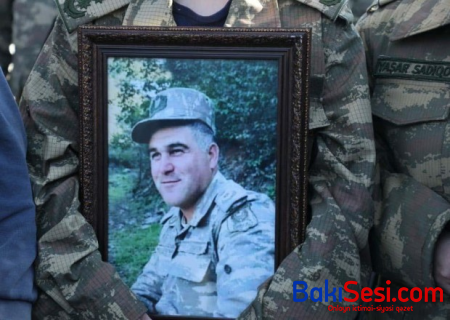 Şəhid polkovnik-leytenant dəfn edildi - FOTO