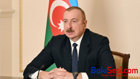 Prezident Pakistanın Baş Qərargah rəisini videoformatda qəbul etdi