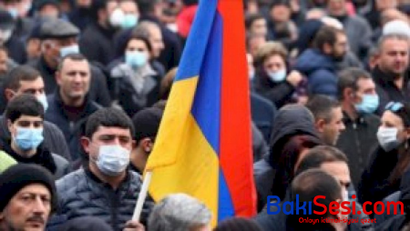 Yerevanda müxalifətin növbəti mitinqi başlayıb