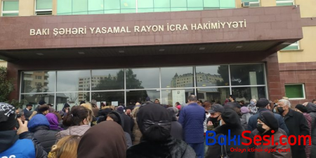 “Sovetski” sakinləri Yasamal İH-ə yürüş etdi: aksiyadan – Fotolar