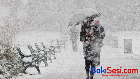 Havanın dəyişəcəyi ilə bağlı xəbərdarlıq: Qar yağacaq, çovğun olacaq