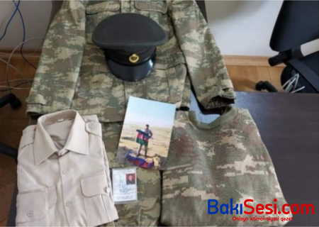 Şəhidimizin əşyaları Tarix Muzeyinə verildi