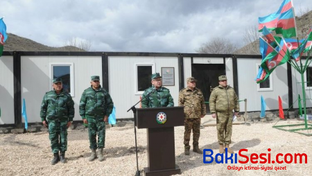 Azərbaycan Ermənistanla sərhədi möhkəmləndirir - Yeni hərbi hissə yaradıldı