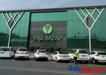 "Yaşıl Bazar"da YANĞIN - VİDEO