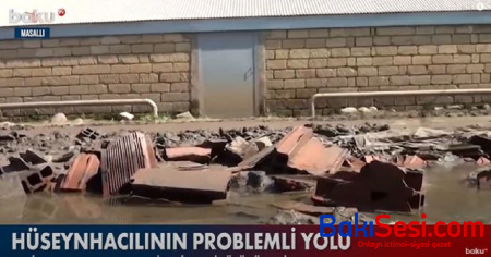Masallının bərbad yolları: “Təcili yardım belə bura gələ bilmir” - VİDEO