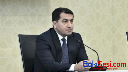 Hikmət Hacıyevdən erməni yalanlarına daha bir tutarlı cavab - Foto