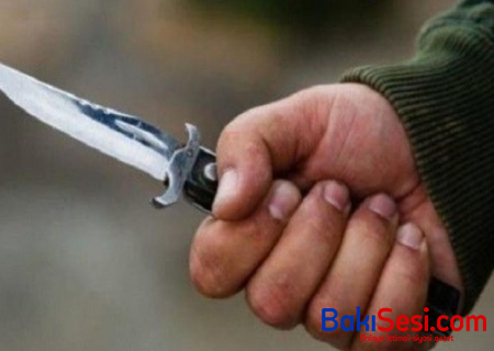 Həyat yoldaşı ilə dalaşan kişi oğlunu bıçaqladı