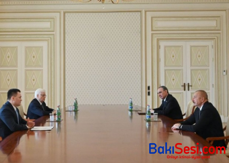 İlham Əliyev İqor Krasnovu qəbul etdi
