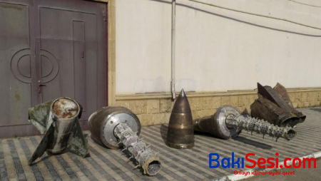 Azərbaycana atılan “İsgəndər-M”in qalıqları Hərbi Qənimətlər Parkına təqdim olundu