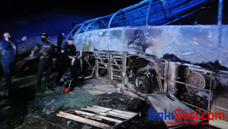 Misirdə avtobus qəzası: 20 ÖLÜ