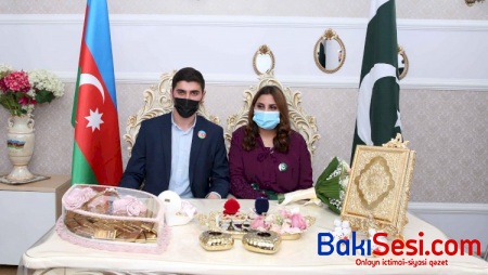 Bakıda oxuyan pakistanlı tələbə azərbaycanlı oğlana ərə getdi
