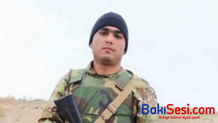 Dünən şəhid olan hərbçimiz bu gün Xaçmazda dəfn ediləcək