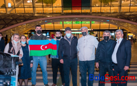 İki qazimiz sağalaraq Vətənə döndü - FOTO