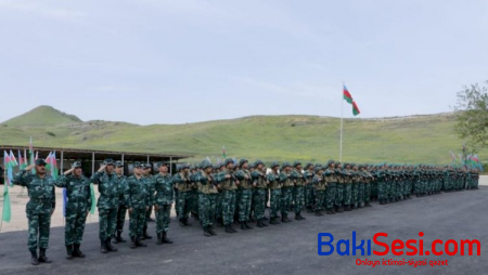 Ermənistanla sərhəddə yeni hərbi hissə fəaliyyətə başladı