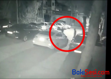 Bakıda maskalı şəxslər evə BASQIN ETDİ - VİDEO
