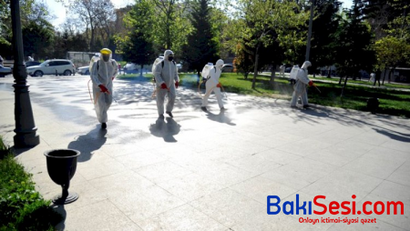 Bakıda 551 küçə dezinfeksiya edildi