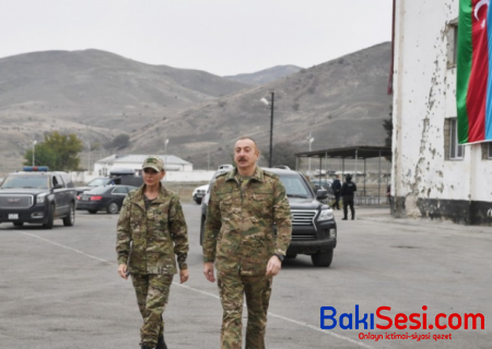 Prezidentlə xanımı Cəbrayıl və Zəngilana səfər etdi - YENİLƏNİB