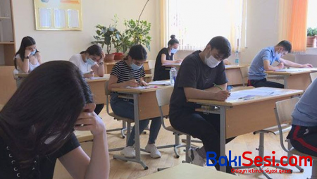 Üzərində mobil telefon gizlədən 4 nəfər imtahandan xaric edildi