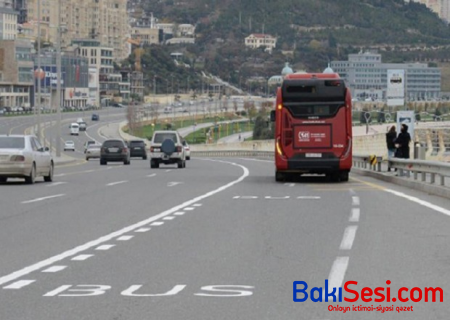 Bu avtomobillər avtobus zolaqlarından istifadə edə biləcək
