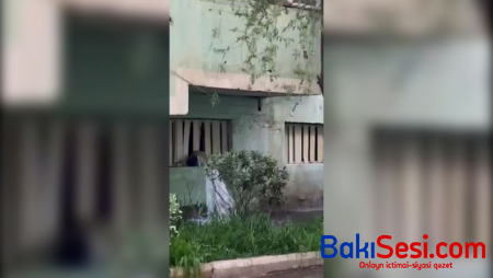 Abşeron Gənclər Şəhərciyindəki “şəlalə” sakinlərin narazılığına səbəb olur - VİDEO