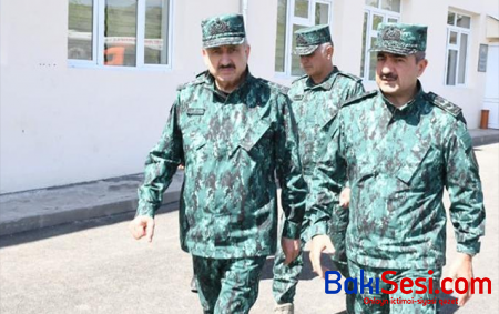 Məhərrəm Əliyev və Elçin Quliyev Ermənistanla sərhəddə - FOTO