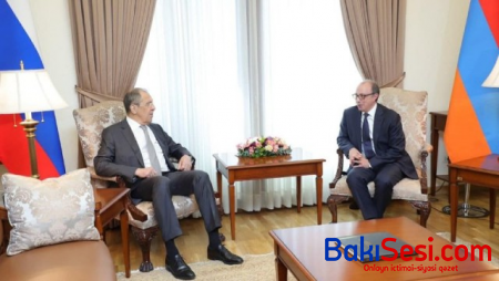 Lavrovla Ayvazyan arasında görüş başladı