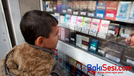 Polis uşaqlara siqaret satan mağaza sahiblərini cərimələdi