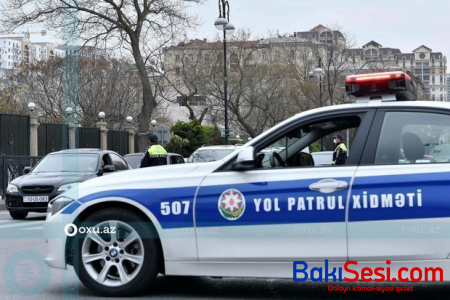 “Saxla” əmrinə tabe olmayan sürücü oğurladığı maşından düşərək qaçıb