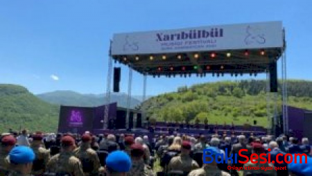 Prezident Şuşada “Xarı Bülbül“ festivalının açılışını etdi