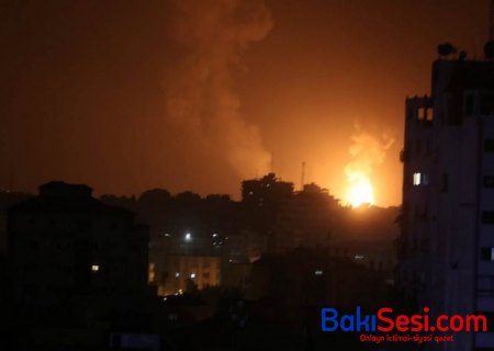 "HAMAS"-ın təhlükəsizlik xidmətinin qərargahı dağıdıldı
