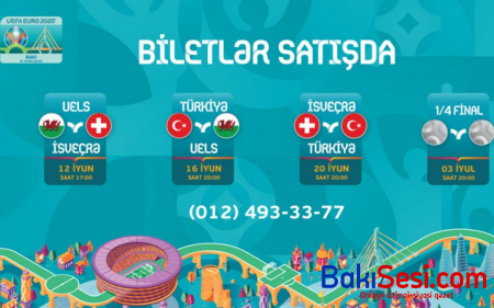 AVRO-2020: Bakıdakı oyunlar üçün biletlər satışa çıxarılır